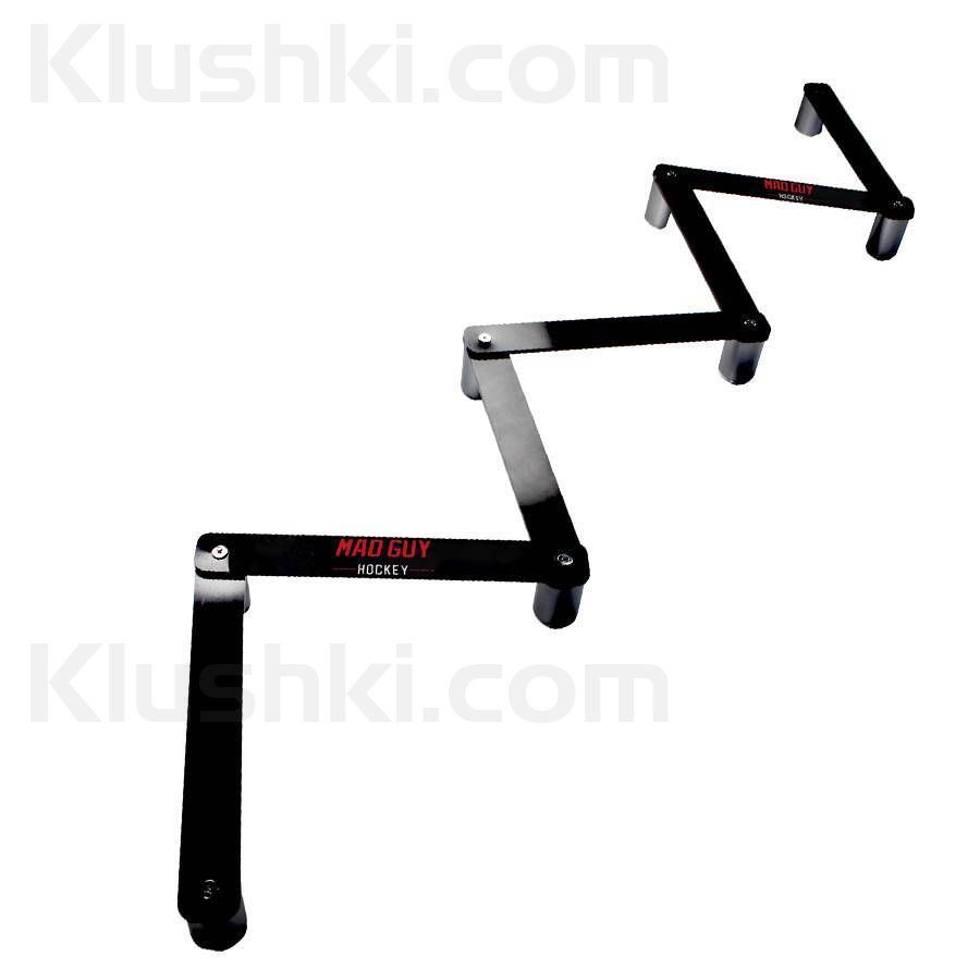 Тренажер хоккейный MG-767 MAD GUY (змейка 7секций)