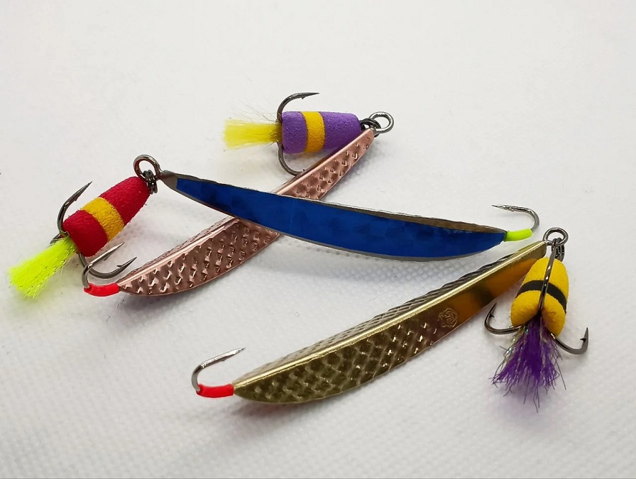 Блесна Белый Волк "Лыжа" 60 мм. Вес 10 гр.