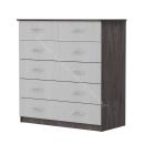 Комод -6 (Фант) Ясень анкор темный/ясень анкор светлый