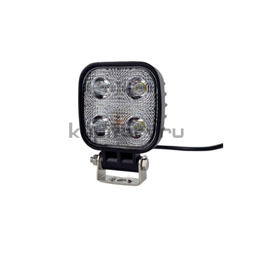 Светодиодная фара 12 Ватт дальнего света квадратная CREE 10-36V KARAVAN PRO