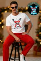 8581 футболка унисекс [белый+дедМ на голове]