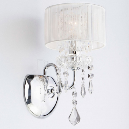 Бра Allata 2045/1 хром/белый