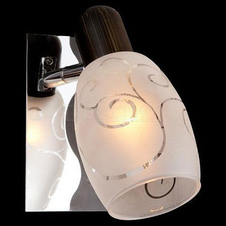 Спот Andre 60301/1 хром/венге