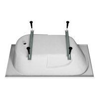 Ванна пристенная акриловая Vincea VBT-2A150-LG 150х75 см с ножками схема 4 Ванна пристенная акриловая Vincea VBT-2A150-LG 150х75 см с ножками схема 4