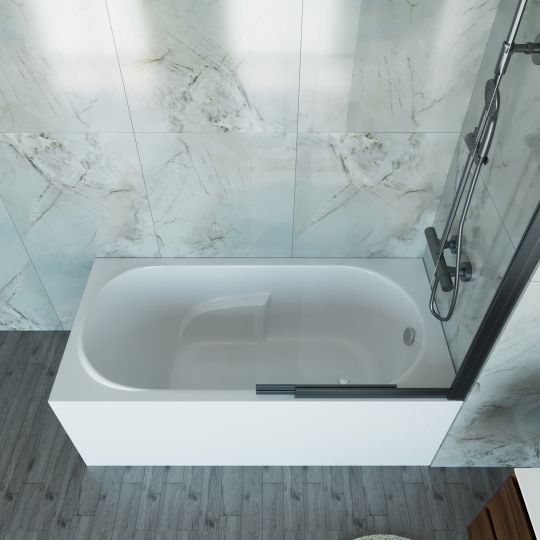 Ванна пристенная акриловая Vincea VBT-2A150-LG 150х75 см с ножками схема 7 Ванна пристенная акриловая Vincea VBT-2A150-LG 150х75 см с ножками схема 7