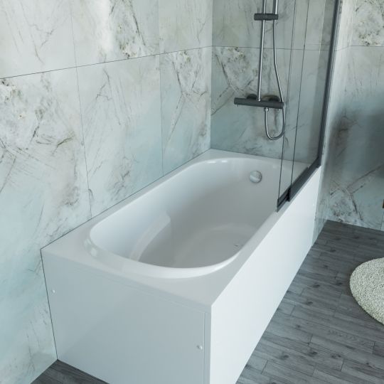 Ванна пристенная акриловая Vincea VBT-2A150-LG 150х75 см с ножками схема 5 Ванна пристенная акриловая Vincea VBT-2A150-LG 150х75 см с ножками схема 5