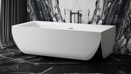 Отдельностоящая ванна Salini ARIA 1051101 190х90 схема 3