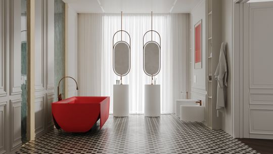 Отдельностоящая ванна Salini ARIA 1051101 190х90 схема 10