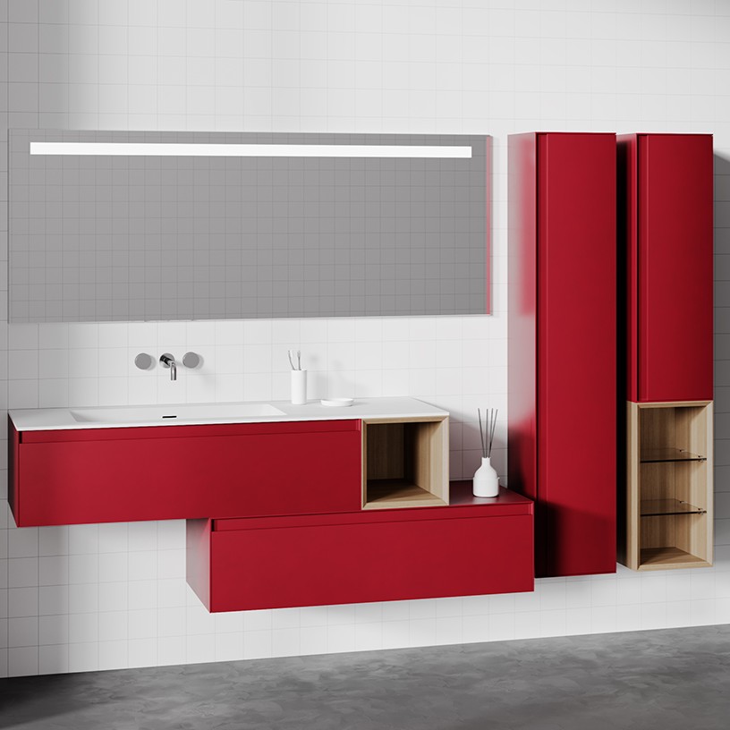 Изображение Комплект мебели для ванной Salini Velasca