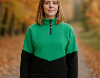 Джемпер на молнии арт. 2002 [зеленый]