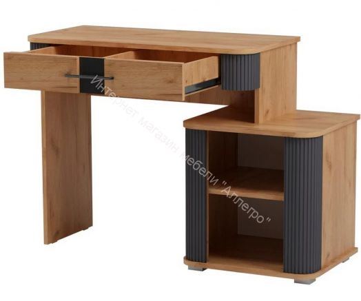 Стол туалетный Ольга 2 Дуб золотистый/Антрацит