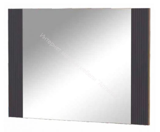 Зеркало Ольга 2 Дуб золотистый/Антрацит