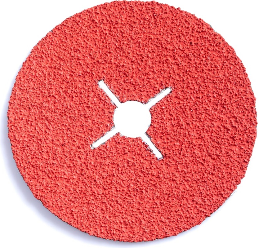 Фибровый шлифовальный круг Interflex CR5229 125х22мм, керамика, P120