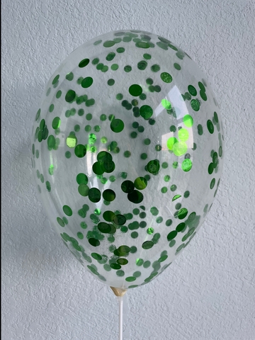 Конфетти зеленый