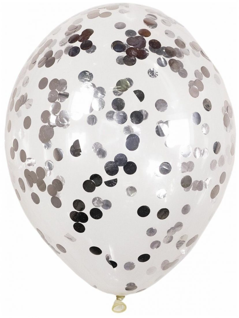 Конфетти серебро