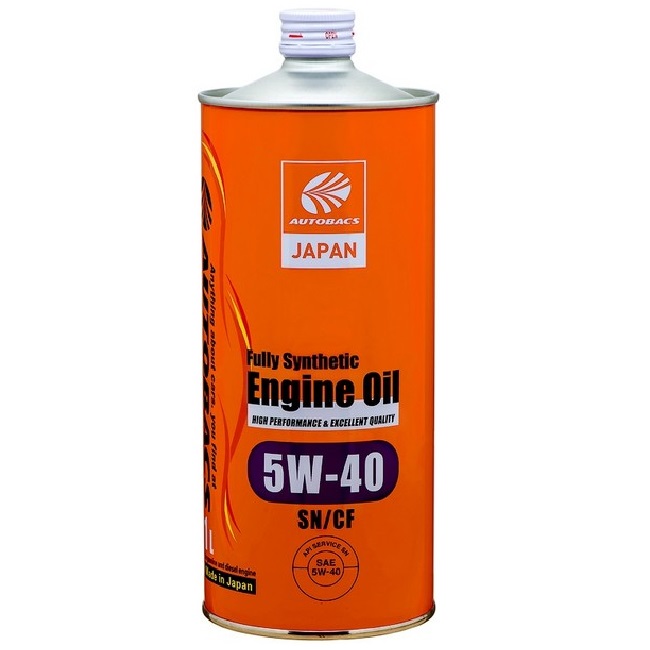 AUTOBACS ENGINE OIL SYNTHETIC  API SP/CF 5W-40, 1л