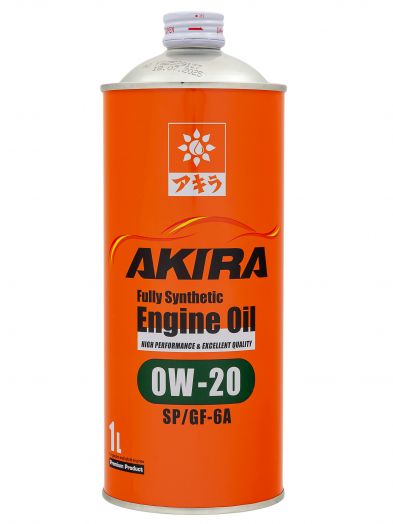 AKIRA ENGINE OIL FS SP/GF-6A 0W-20, 1л