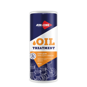 Присадка в моторное масло, стоп-дым Aim-One, 443 мл