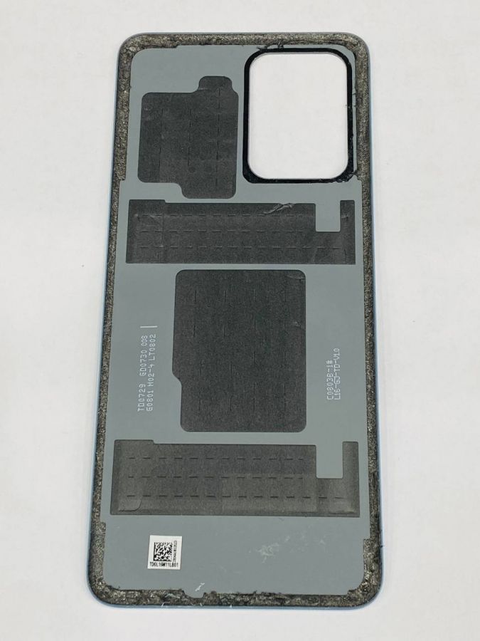 Xiaomi Poco x4 Задняя Крышка синяя оригинал ( снятая)