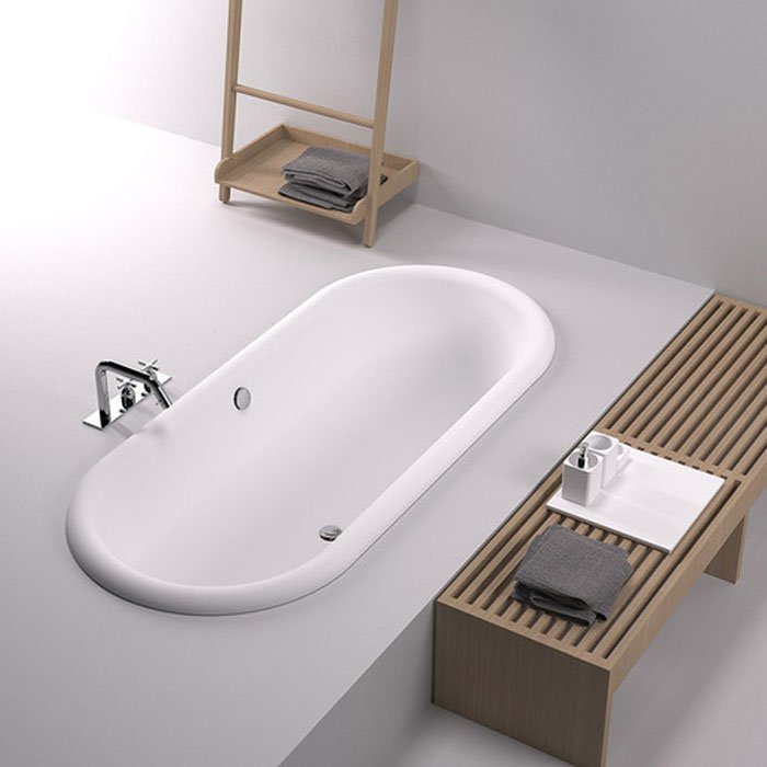 Изображение Овальная встраиваемая ванна Agape Ottocento AVAS0968ZZS 178x79 см