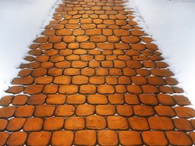 Фон полы "Snow floor №4"