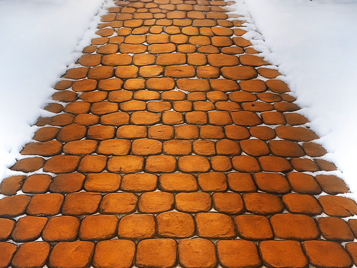 Фон полы "Snow floor №4"