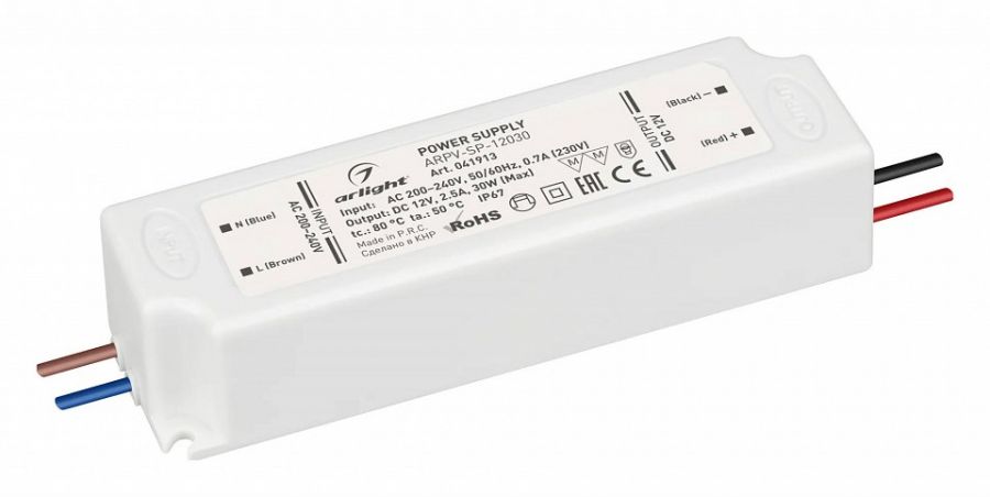 Блок питания ARPV 30Вт 12В 041913