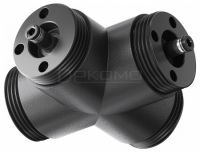 Соединитель X-образный для треков CA017TX-B