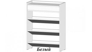 Обувница Визит (ш600*г256*в800мм) Белый
