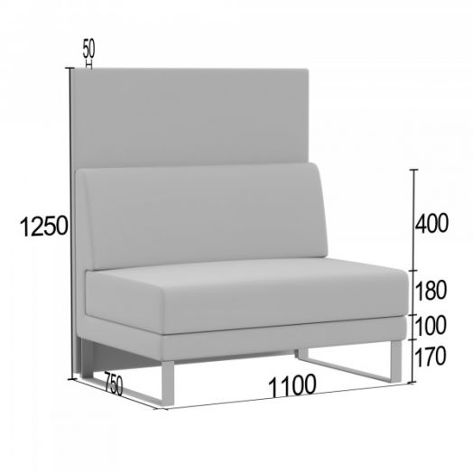 Диван Тэтор-Офис Б двойной