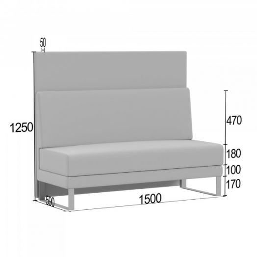 Диван Тэтор-Кафе Б тройной