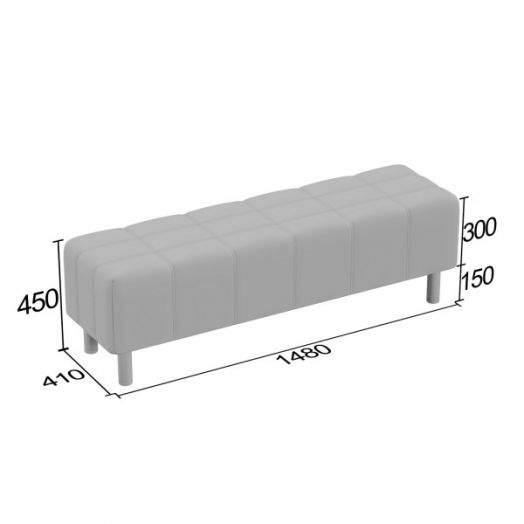 Банкетка Нильс 1480