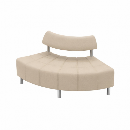 Диванная секция выгнутая Нильс