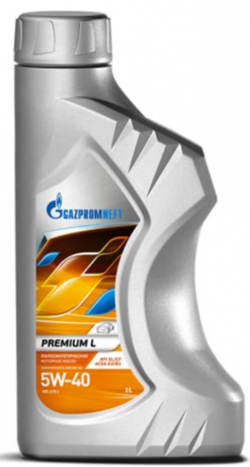 Gazpromneft Premium L 5W-40, 1л