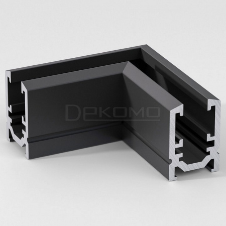 Соединитель угловой L-образный для треков накладных Mini Magnetic a065639