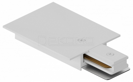 Ввод питания Skylite HSBL_0038 для встраиваемого шинопровода 220В, белый