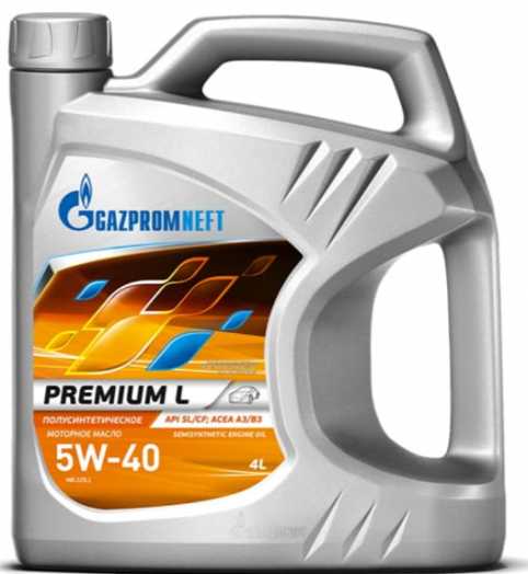 Gazpromneft Premium L 5W-40, 4л