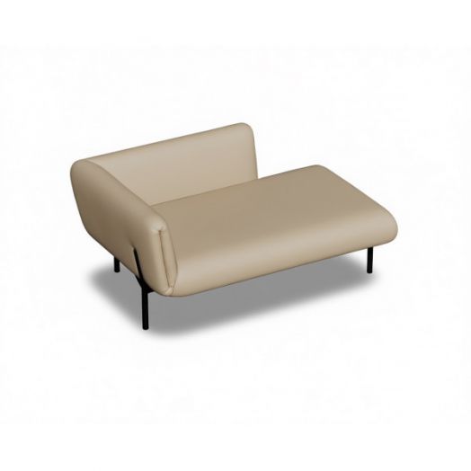 Диванная секция Фоули двойная с одним подлокотником 1/2