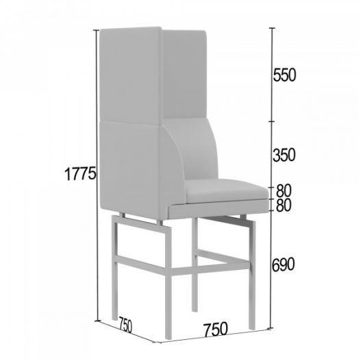 Угловая секция барная Асмунг В
