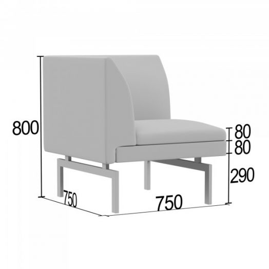 Угловая секция Асмунг А