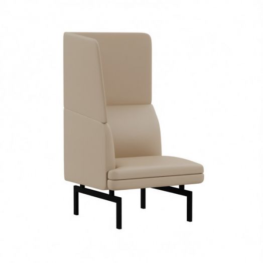 Кресельная секция Асмунг В с одним подлокотником