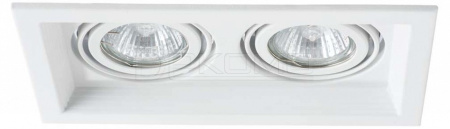 Встраиваемый светильник Canis A6661PL-2WH