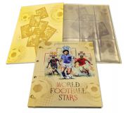 Альбом для футбольных карточек 54шт World Football Stars. UNCC Oz Msh