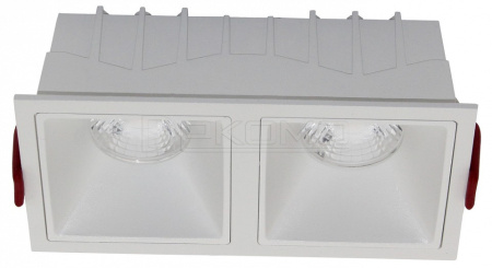 Встраиваемый светильник Alfa DL043-02-15W4K-D-SQ-W