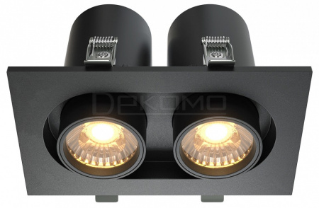 Встраиваемый светильник на штанге Hidden DL045-02-10W3K-B