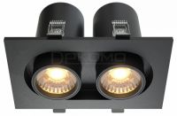 Встраиваемый светильник на штанге Hidden DL045-02-10W3K-B