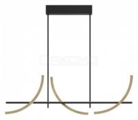 Светильник на штанге Wabi MOD428PL-L20BK