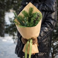 Хвойный букет мини #120