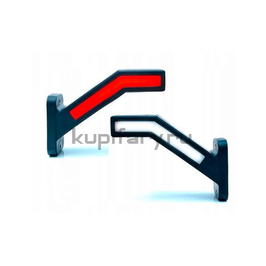 Указатель габарита светодиодный боковой с поворотником белый/красный свет 12/24 Вольт GB1546