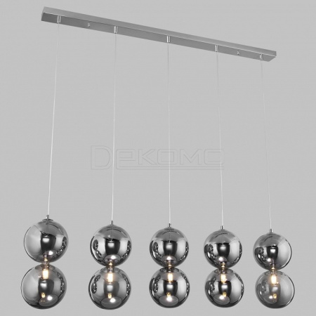 Подвесной светильник Selisa 50092/5 хром/дымчатый